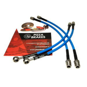 Przewody hamulcowe w oplocie stalowym MINI F54 (Pizza Brakes).